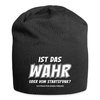 Is that true - Jersey Beanie - black - Front