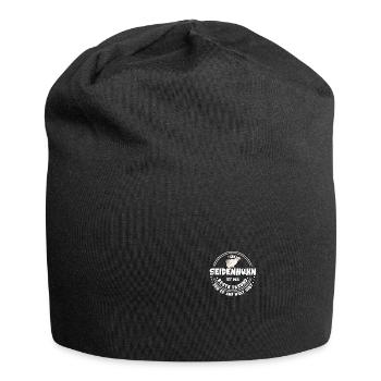 Der beste Freund ein Seidenhuhn Seidenhühner - Jersey-Beanie - Schwarz - Vorne