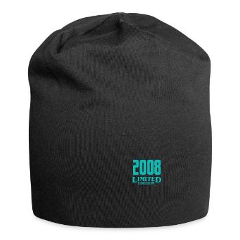2008 Limited Edition Birthday Design - Jersey Beanie - black - Front
