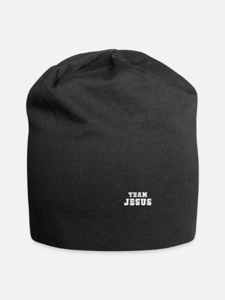 Team Jesus - Jersey-Beanie - Schwarz
