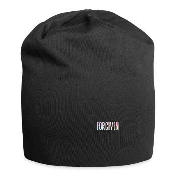 Forgiven Not Perfect Kirche Jesus Christus - Jersey-Beanie - Schwarz - Vorne