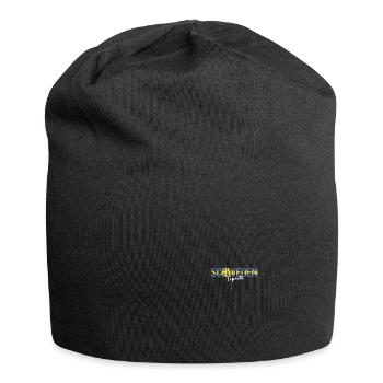 Schweden Experte Flagge Urlaub Geschenk - Jersey-Beanie - Schwarz - Vorne