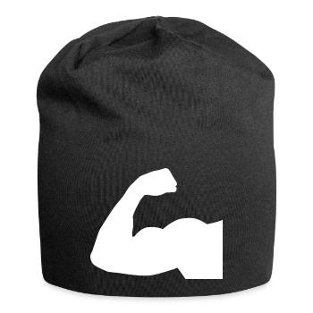 Arm 3 - Jersey-Beanie - Schwarz - Vorne