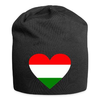 Ungarn - Jersey-Beanie - Schwarz - Vorne
