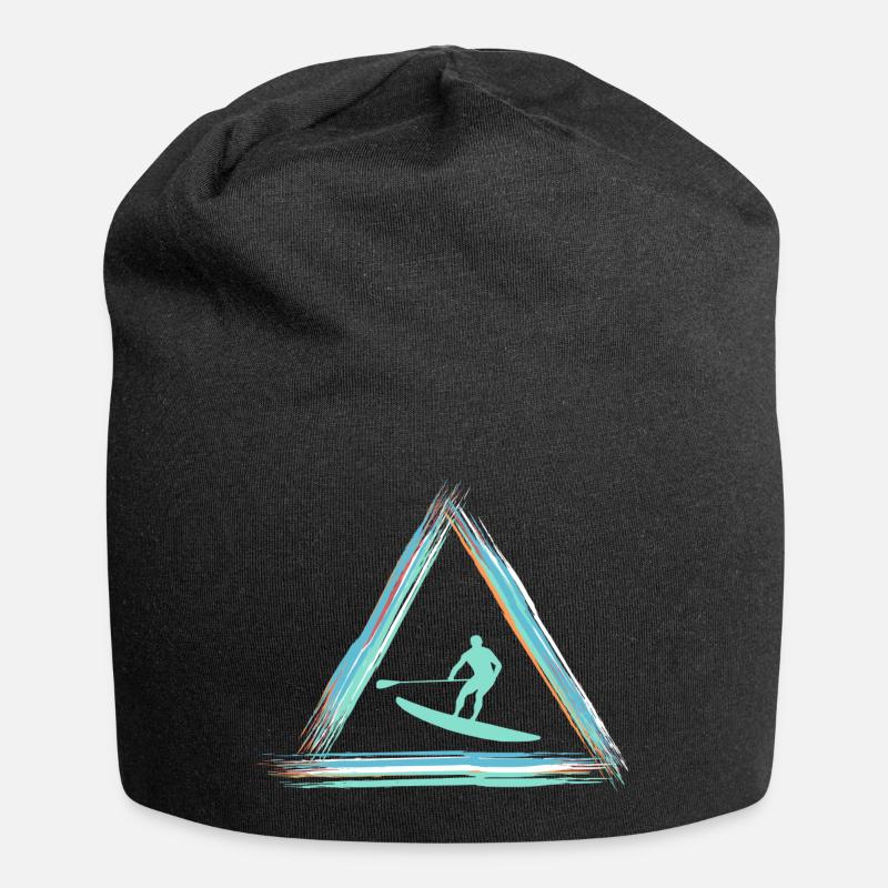 Stand Up Paddle - Jersey-Beanie - Schwarz