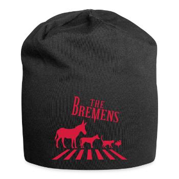 Bremer Stadtmusikanten - Jersey-Beanie - Schwarz - Vorne