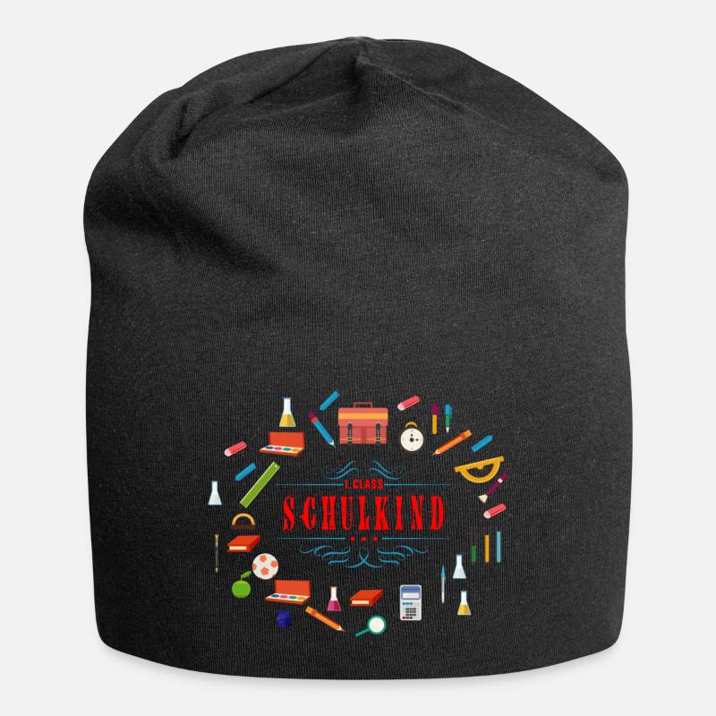 schulkind_02201601 - Jersey-Beanie - Schwarz