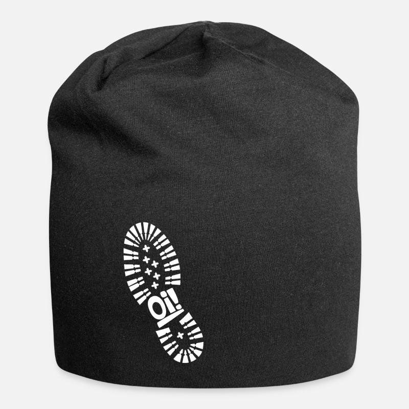 Oi! my Boots! - Jersey Beanie - black