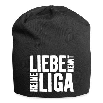 LIEBE KENNT KEINE LIGA - Jersey-Beanie - Schwarz - Vorne
