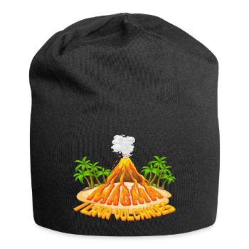 Magma Lava Liquid lettering | I l Lava Volcanoes - Jersey Beanie - black - Front
