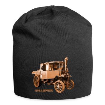 Tractor Tractor Steampunk Gear Retro Technology - Jersey Beanie - black - Front
