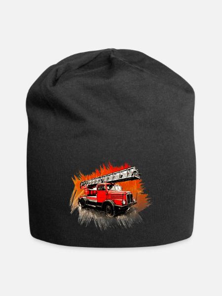 IFA S 4000 1 mit Drehleiter - Jersey-Beanie - Schwarz