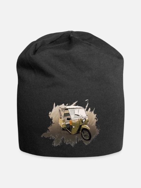 Krause Duo - Jersey-Beanie - Schwarz