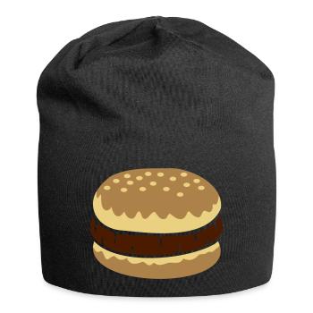 Favourite dish Cheeseburger Comic - Jersey Beanie - black - Front