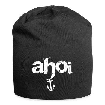 Ahoi - Jersey-Beanie - Schwarz - Vorne