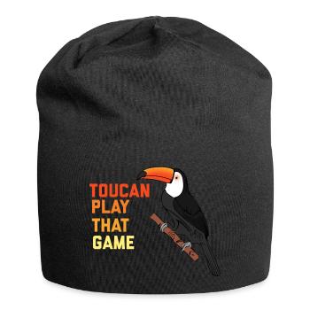 Bird Watcher Toucan Play That Game - Jersey Beanie - black - Front