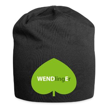 WENDlingEr - Jersey-Beanie - Schwarz - Vorne