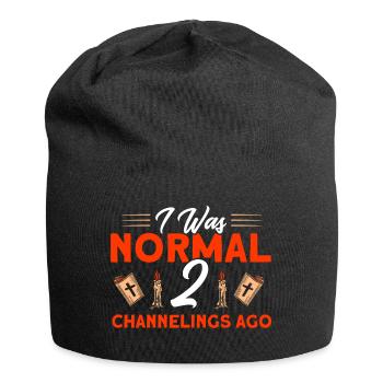 Spukhaus Geisterjäger Geisterjagd Geschenk - Jersey-Beanie - Schwarz - Vorne