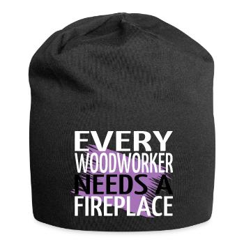 wood the carpenters union carpenter - Jersey-Beanie - Schwarz - Vorne