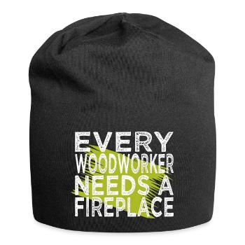 lets play carpenter tshirts - Jersey Beanie - black - Front