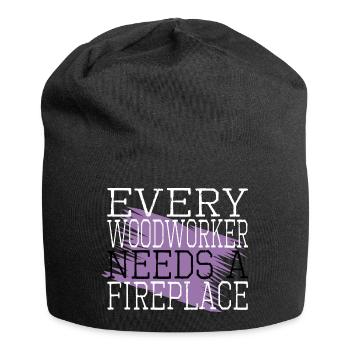 statement humor birthday birthday present - Jersey-Beanie - Schwarz - Vorne