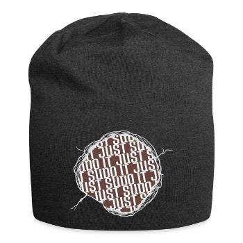 happy computer programming profession present idea - Jersey-Beanie - Anthrazit - Vorne