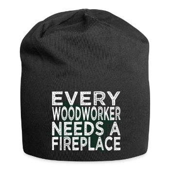 Cutter Carpenter Tshirts Tree Feller Plumber - Jersey Beanie - black - Front