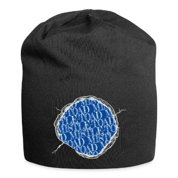 Christmas present present quote gift couples - Jersey Beanie - black - Front
