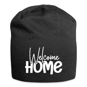 Welcome Home Homecoming Willkommen zu Hause - Jersey Beanie - black - Front