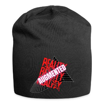 Reality Augmented Anamorphic - Jersey Beanie - black - Front
