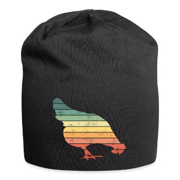 Chicken Chickens - Jersey Beanie - black - Front
