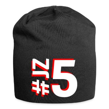 JZ5-KARTON - Jersey-Beanie - Schwarz - Vorne