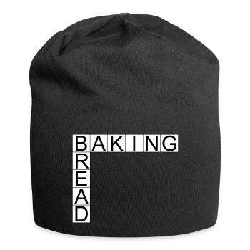Baking Bread - Jersey Beanie - black - Front