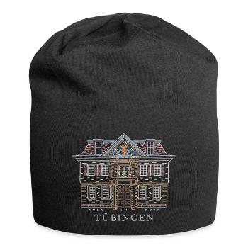 Tübingen, Drawing University House, Germany - Jersey Beanie - black - Front