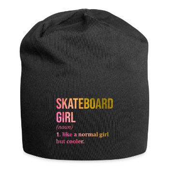Skateboarding Skateboarding Skateboarding - Jersey Beanie - black - Front