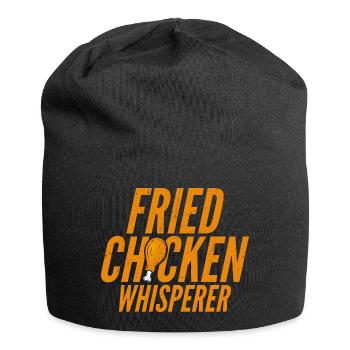 Fried Chicken Whisperer Fry Fast Food - Jersey-Beanie - Schwarz - Vorne