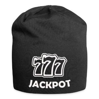 777 - Jersey Beanie - black - Front