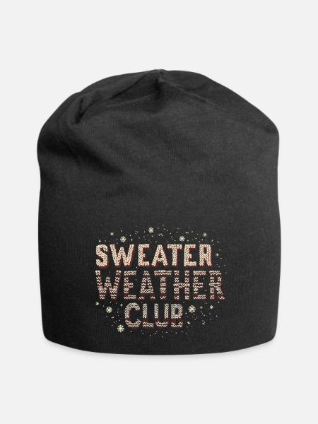 PULLOVER WETTER - Jersey-Beanie - Schwarz