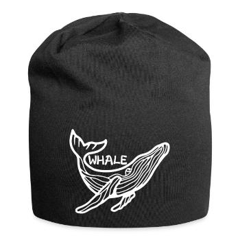 Der Riese der Meere - Jersey-Beanie - Schwarz - Vorne