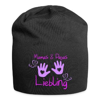 Mom and Dad's Favorite - Jersey Beanie - black - Front