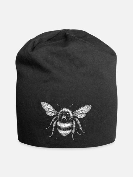 Eine Hummel - Jersey-Beanie - Schwarz