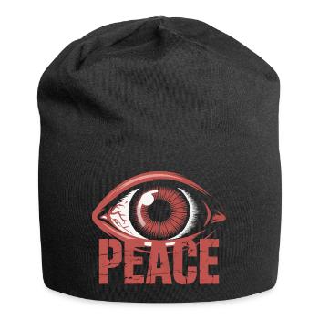 GROSSE BLUTIGE AUGEN - Jersey-Beanie - Schwarz - Vorne