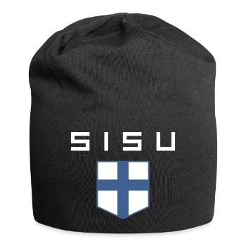 Sisu - Jersey-Beanie - Schwarz - Vorne
