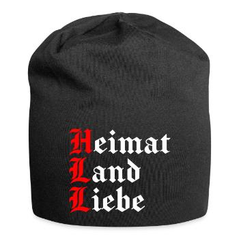 Home Country Dear Proud German Patriot - Jersey Beanie - black - Front