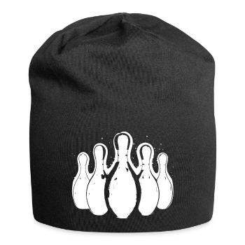 Bowling - Jersey-Beanie - Schwarz - Vorne