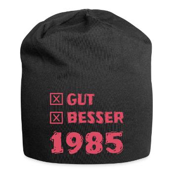 Besser 1985 - Jersey-Beanie - Schwarz - Vorne