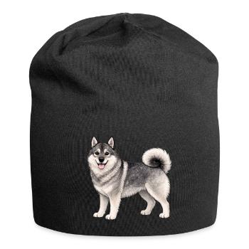Friendly Norsk Elghund - Jersey Beanie - black - Front