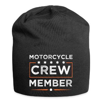 Motorcycle Crew - Jersey Beanie - black - Front