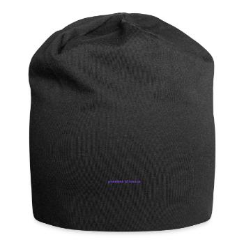 Prêtresse d’Inanna - Bonnet en jersey - noir - Devant