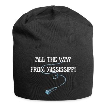 All the way from Mississippi - Blues concert Mic - Bonnet en jersey - noir - Devant